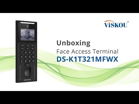 UNBOXING: Face Access Terminal DS-K1T321MFWX