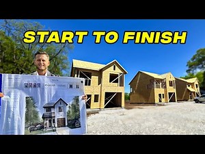 Building A House Start To Finish In 10 Minutes - TIMELAPSE