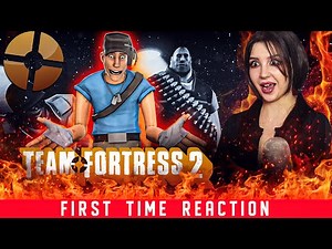 Overwatch 2 Fan Girl REACTS to Meet The Team || Team Fortress 2