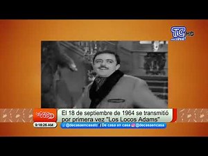 Hoy cumple 54 años de la primera transmisión de los locos Adams