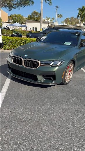 BMW M5 CS is rare but also incredible to drive.