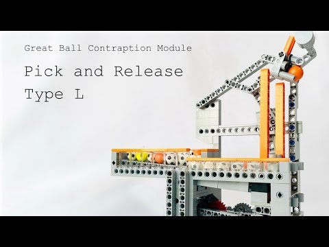 LEGO Great Ball Contraption (GBC) Module Pick and Release Type L