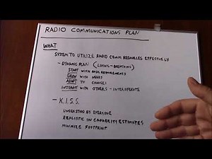 Building your radio communications plan Part 1