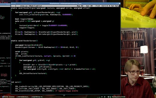 键指如飞，看大神在linux下写代码【直播】