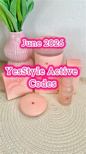 Active YesStyle Coupon Codes 🥰 June 2026 😍 #yesstyle #yesstylecodes #skincare #yesstylecode