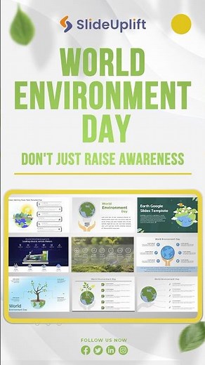 Go Green With These Environment Day Presentation Templates For Your Next Sustainability Presentation