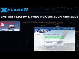 [LIVESTREAM] P3D4 Mit FS2Crew und PMDG NGX von Hamburg nach Stuttgart (GERMAN)