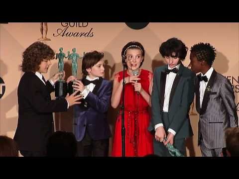 Stranger Things - SAG Awards 2017 - Full Backstage Interview