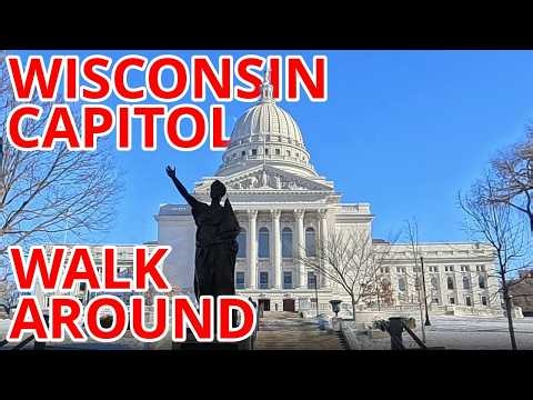 Wisconsin State Capitol Walk Around