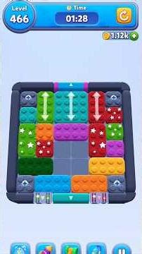 Color Block Jam Level 466 #braingames #games #colorblocks #colorblockjam #walkthrough