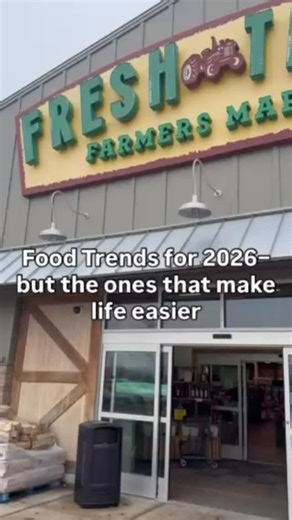 Shop the 2026 Top 10 Trends of Fresh Thyme Market with @thedivorceddietitian featuring the top food wellness finds 🔍 These trends that support real life nourishment, not pressure or perfection. From gut health and protein, upgrades to women’s wellness, clean energy, and budget-friendly options, these trends are meant to support your body and your season. Take what helps. Leave what doesn’t. Let food make life easier. See what you can find at your local @freshthyme store or online! | Fresh Thyme