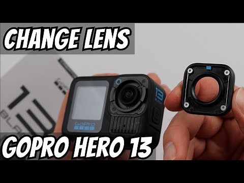 How to Remove Lens GoPro Hero 13 Black