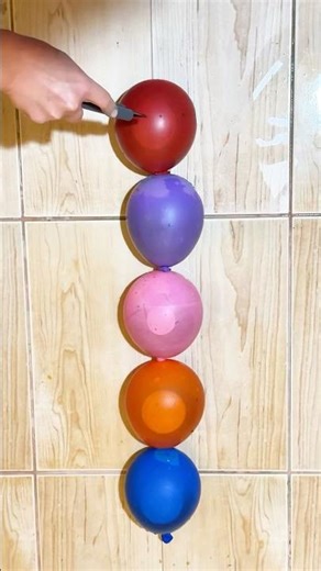 Satisfying Balloon Popping 🎈💥 | Color Splash ASMR