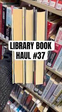 📚Library Book Haul #37! #books #bookstore