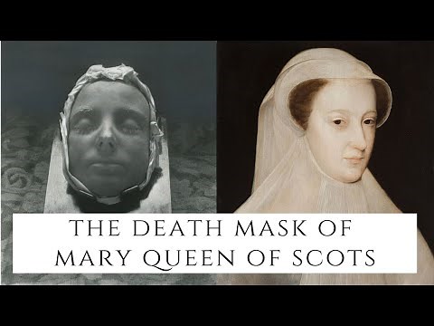 The Death Mask Of Mary Queen Of Scots