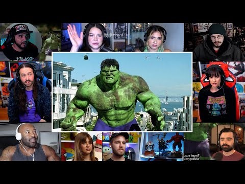 San Francisco Scene - Hulk Smash - Hulk (2003) Reaction Mashup