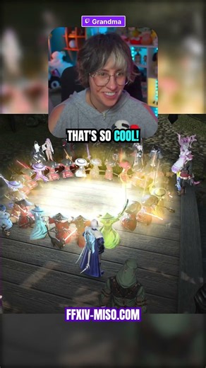 Lalafell put on a light show in Gridania #ffxiv #ff14 #multibox