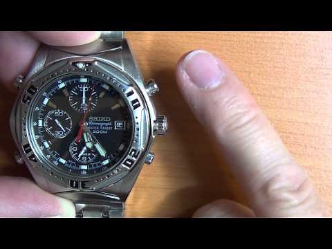 Wrist Watch Review: Part 2 - Seiko Chronograph Water Resistant 200m - 7T32-6R28