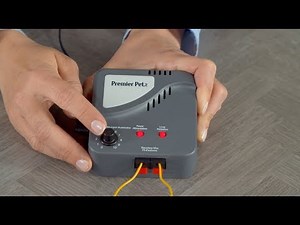 How to Set Boundary Width and Test the Receiver Collar of the Premier Pet In-Ground Fence System
