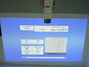 How to Rotate LCD Projector - Set Front Celling LCD Projector