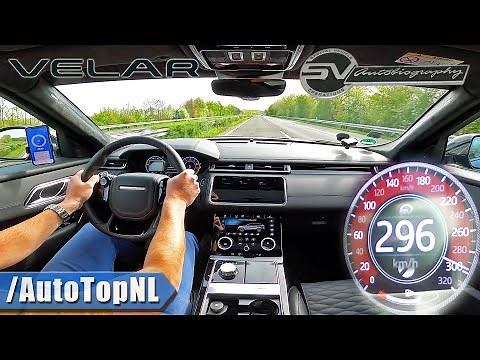 600HP Range Rover Velar SV Manhart TOP SPEED on AUTOBAHN by AutoTopNL