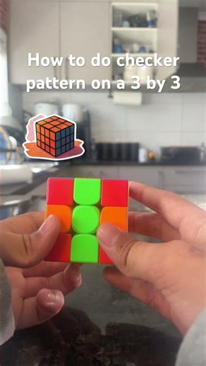 How to do checker pattern on a 3 by 3
