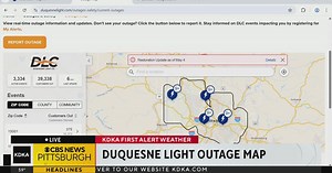 Duquesne Light provides update on outages
