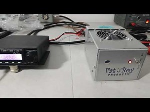 Testing a 2pill 2879C with an AT-6666 on AM and SSB, nice semi compact radio and amp combo