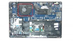 Dell Latitude 5490 (P72G002) Cooling Fan Removal & Installation