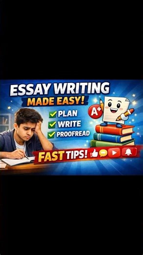 Essay writing quick exam tips !!