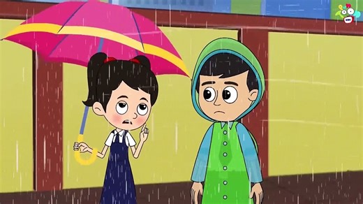 Raincoat and umbrella _ Animated Stories _ English Cartoon _ Moral Stories _ PunToon Kids