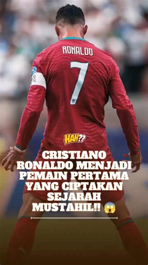 Cristiano Ronaldo menjadi pemain pertama yang ciptakan sejarah mustahil ini!! 😱 #CR7 #portugal