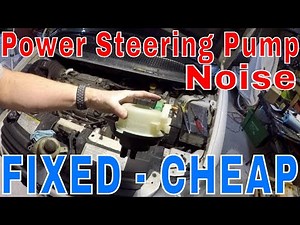 Power Steering Pump Noise Dodge Grand Caravan 2006