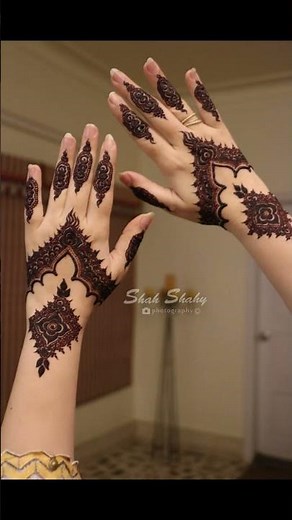 Back Hand Mehndi Design 🥰| Eid Mehndi designs | bridal mehndi | mehandi | mehndi ke design | mehendi