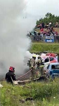 Gander Demolition Derby 2026 Red Flag, 🔥