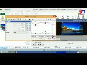 Cara membuat effect zoom video di videopad