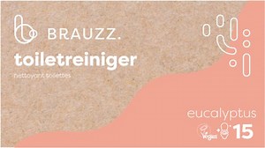 Brauzz WC Reiniger - Toiletreiniger met Eucalyptus Geur - Capsules (15 dosissen) | bol
