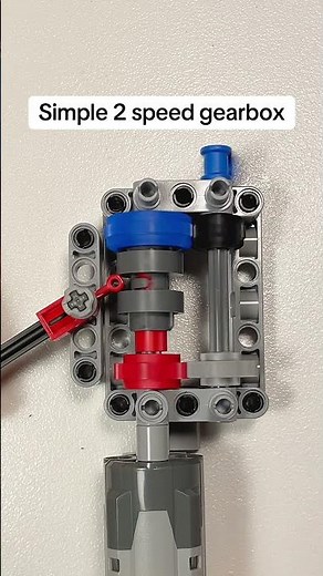 Simple 2 speed gearbox⚙️ #lego #legotechnic