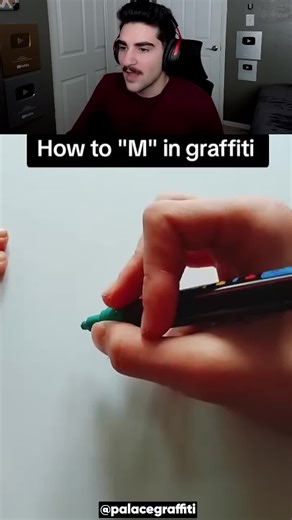 How to Draw Graffiti Letter M! 🤯 | Graffiti Drawing