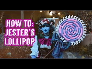 HOW TO MAKE A GIANT LOLLIPOP (Jester's Lollipop / Cosplay Prop DIY)