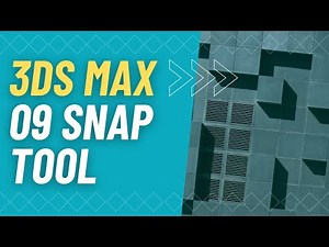 09 Snap Tool 3DSMax l ثري دي ماكس أمر سناب