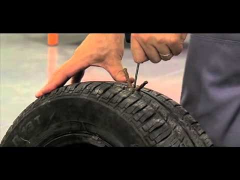 RÉPARATION D'UNE CREVAISON SANS DÉMONTER LE PNEU