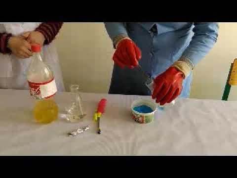 Kimyo tajribalari / Химические эксперимент