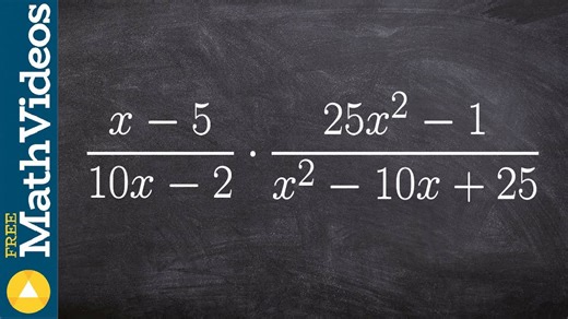 Multiplying two rational terms by simplifying