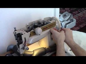 Singer 411G making treadle balance wheel