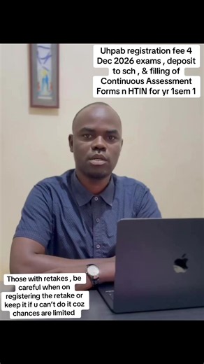 UHPAB registration fee for Dec 2026 exams and registration steps