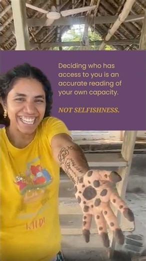Boundaries are self respect. More in description