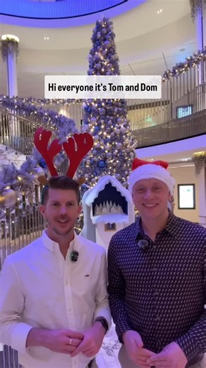 A Christmas cruise message at sea with Tom & Dom. Wherever you’re watching from, we’re sending festive wishes to all our followers old and new from onboard P&O Iona. Thank you for travelling the world with us, supporting us, and being part of the Tom and Dom Travel journey. Wishing you a very Merry Christmas from the middle of the ocean. T&D #ChristmasAtSea #CruiseLife #TomAndDomTravel #CruiseCommunity #MerryChristmas | Tom and Dom Travel