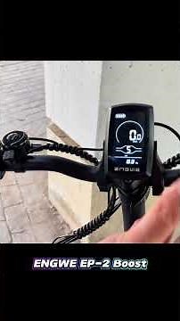 WOW!! ENGWE EP-2 Boost Modify or Remove Speed ​​Limiter Electric Bicycle
