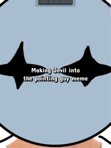 Transforming Jevil into the Pointing Guy Meme